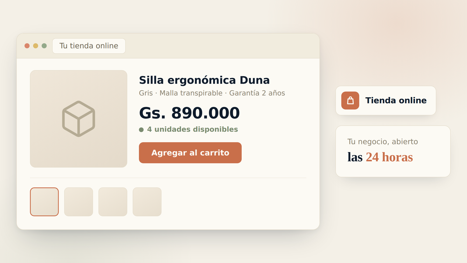 Crear una tienda online en Paraguay para vender por internet
